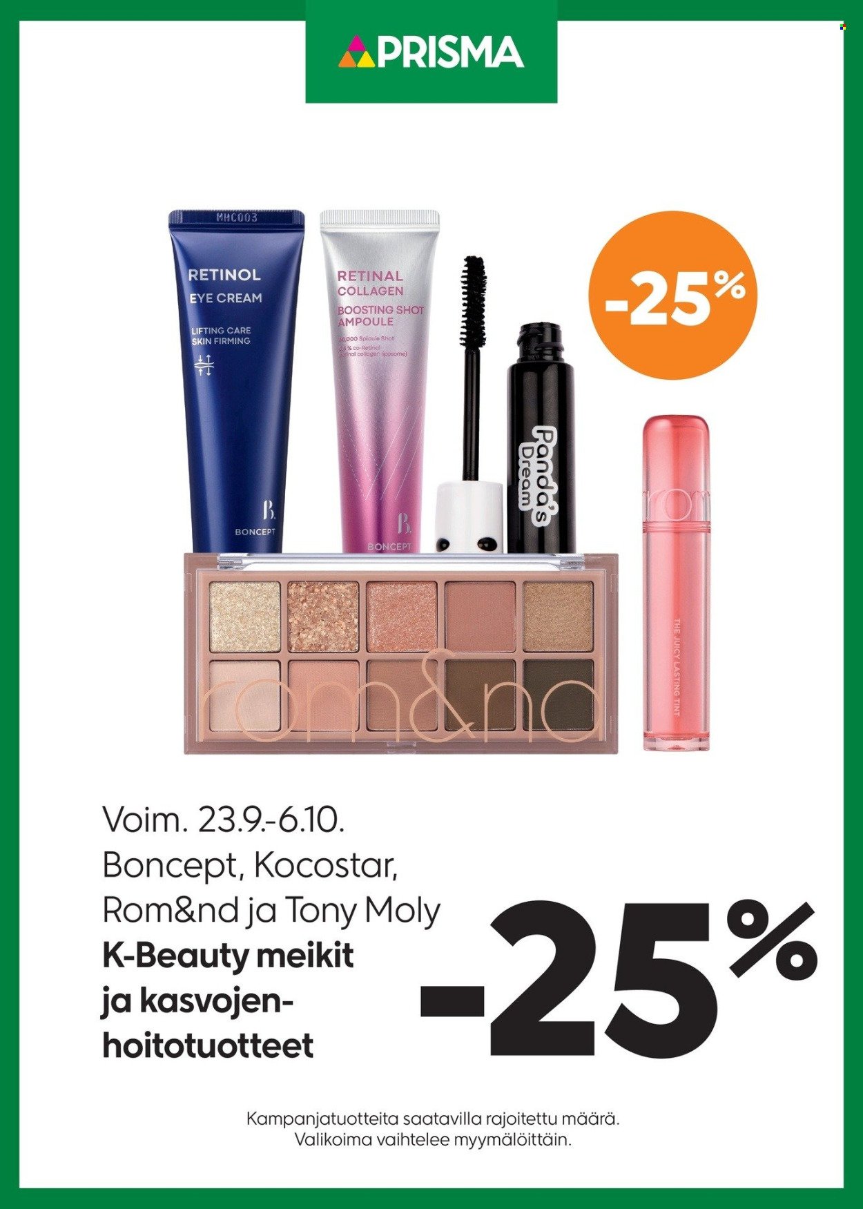 PRISMA tarjoukset - Alkaen KE 23.9.2026