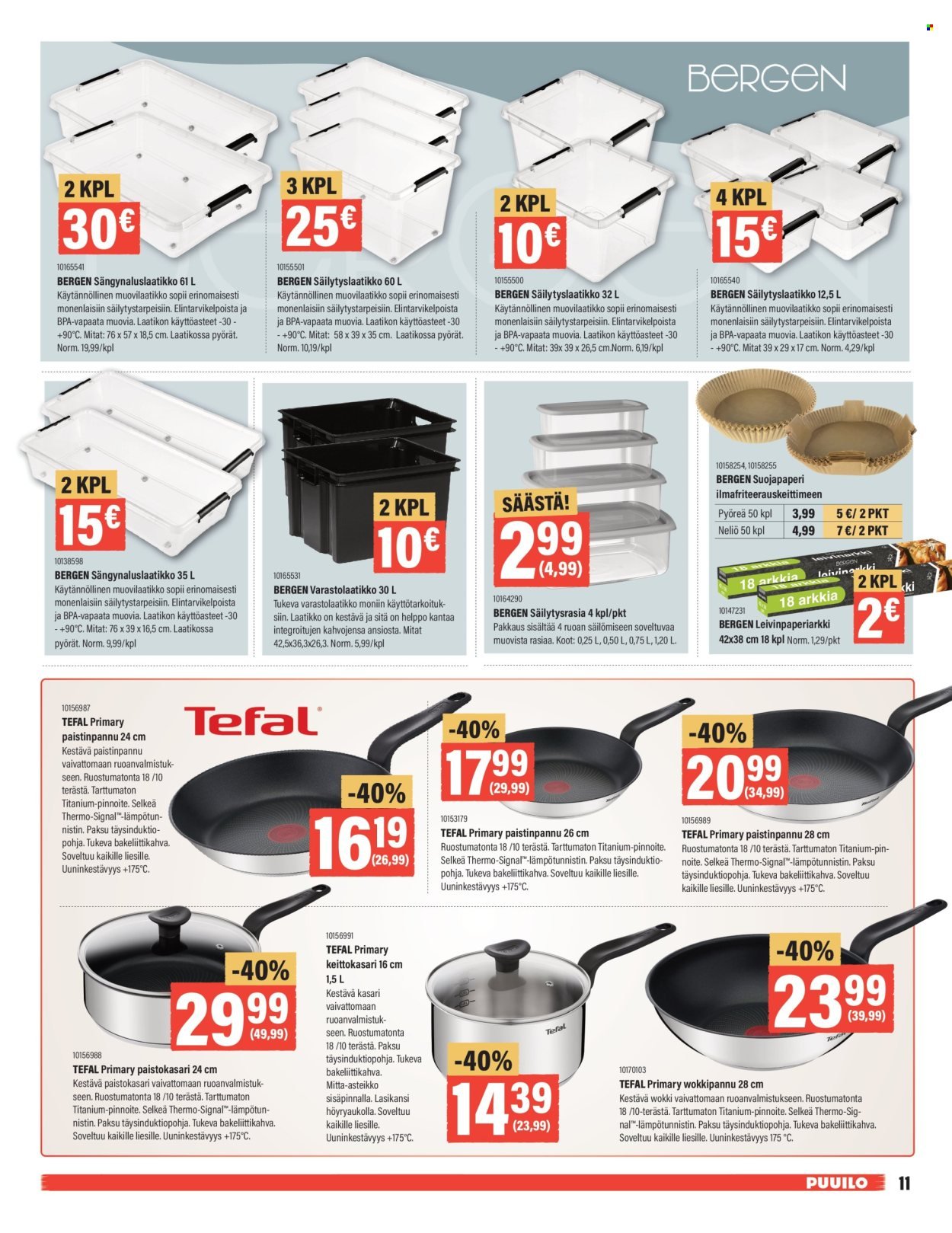 PUUILO tarjoukset - Puuiloa kaikkeen arkeen