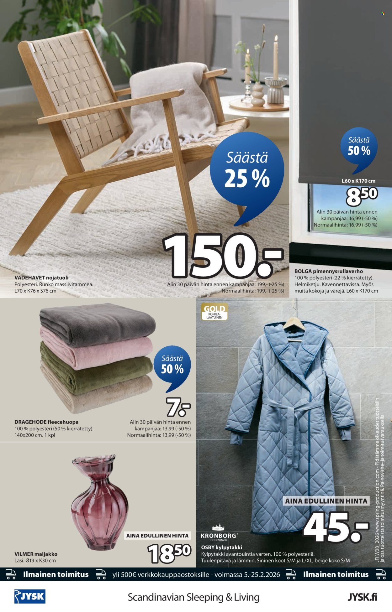 JYSK tarjoukset - Viikon tarjoukset