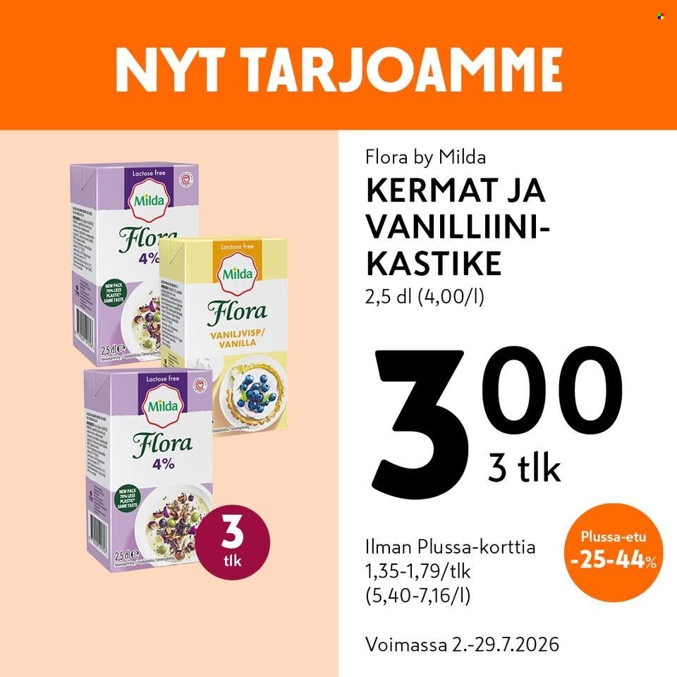 K-MARKET tarjoukset - Alkaen TO 2.7.2026