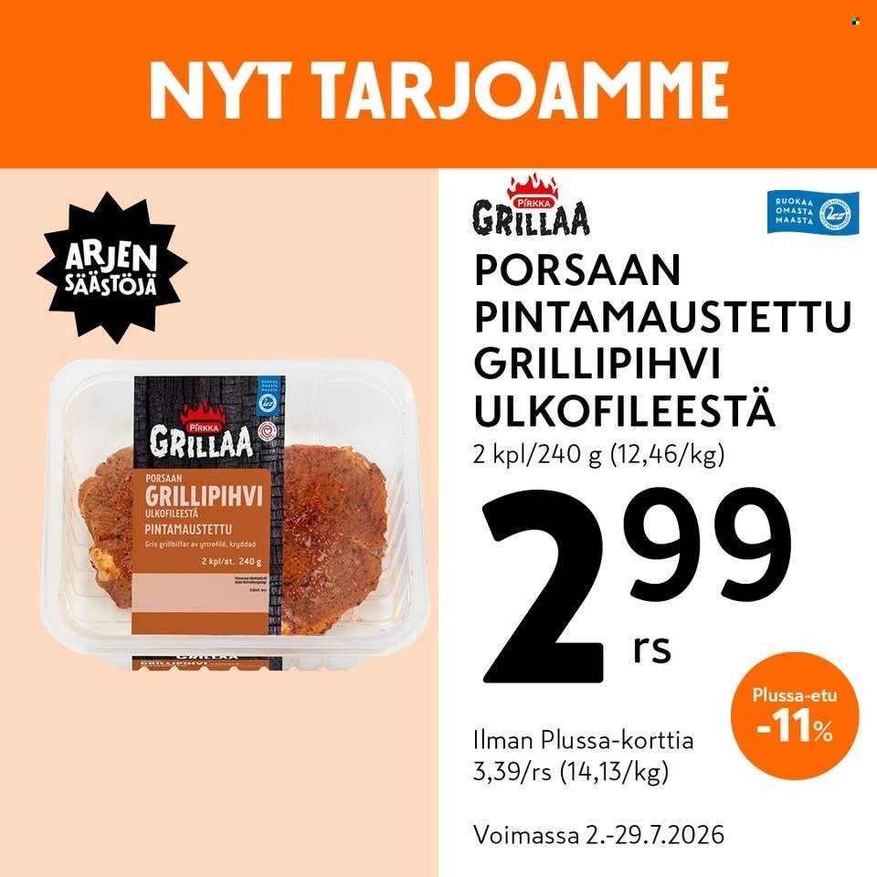 K-MARKET tarjoukset - Alkaen TO 2.7.2026