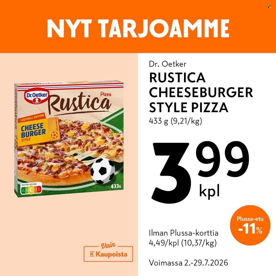 K-MARKET tarjoukset - Alkaen TO 2.7.2026