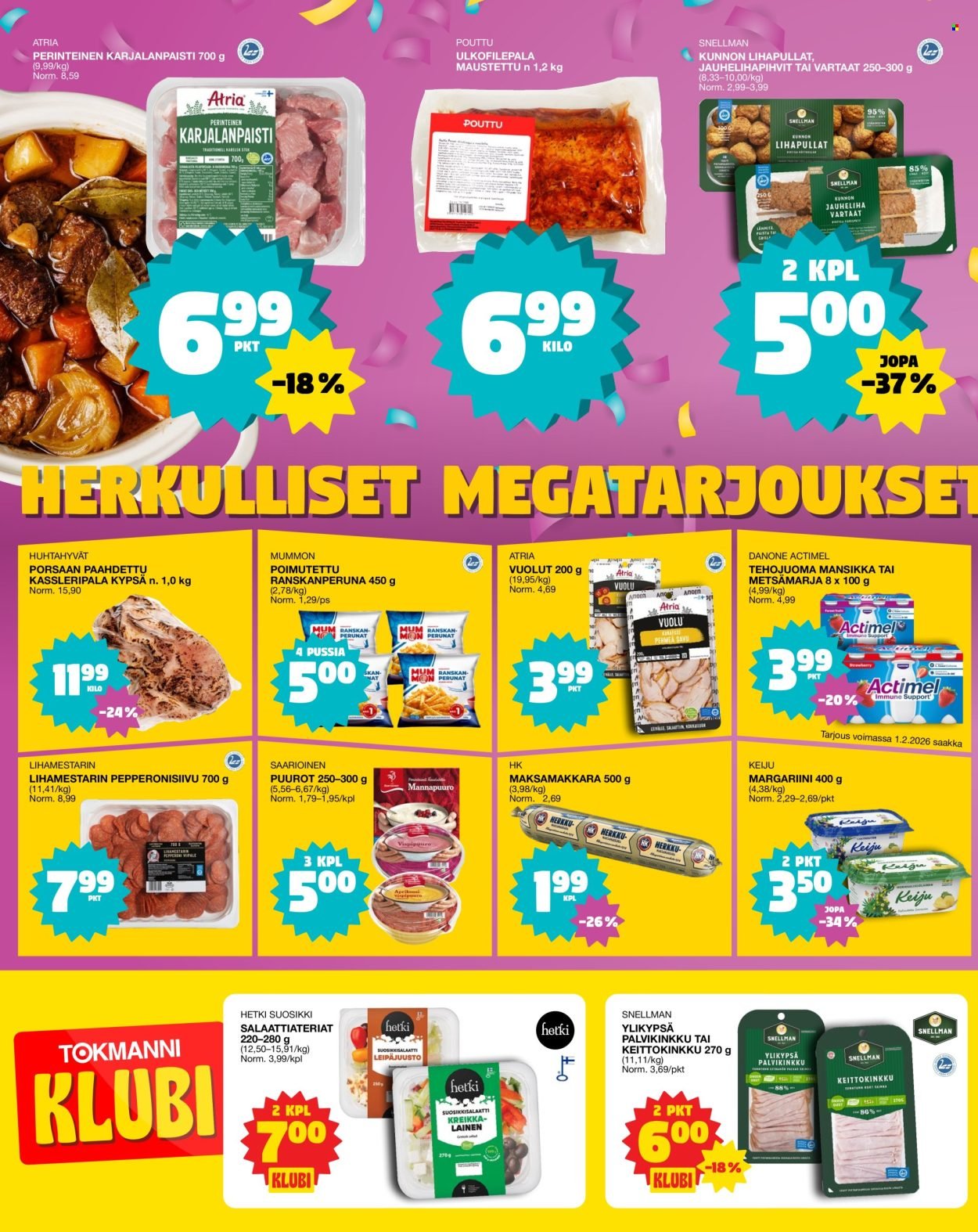 TOKMANNI tarjoukset - Ruokasanomat