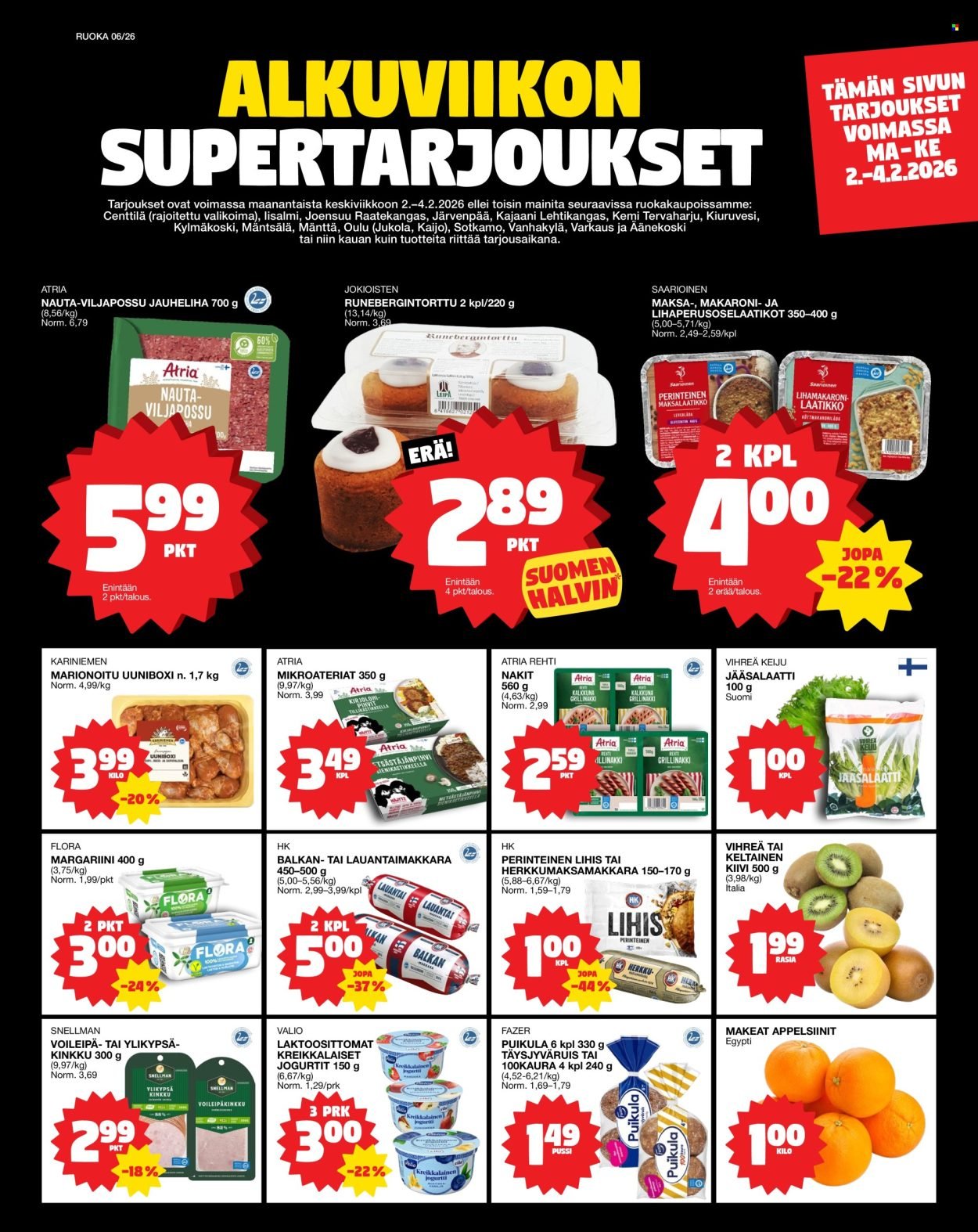 TOKMANNI tarjoukset - Ruokasanomat