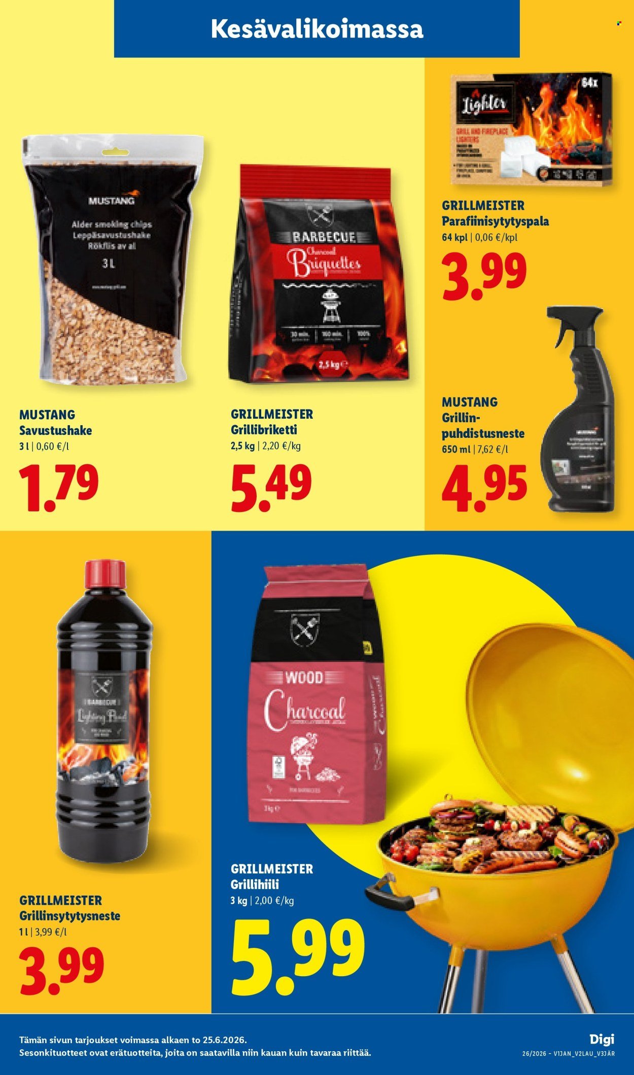LIDL tarjoukset - Alkaen TO 25.6.2026
