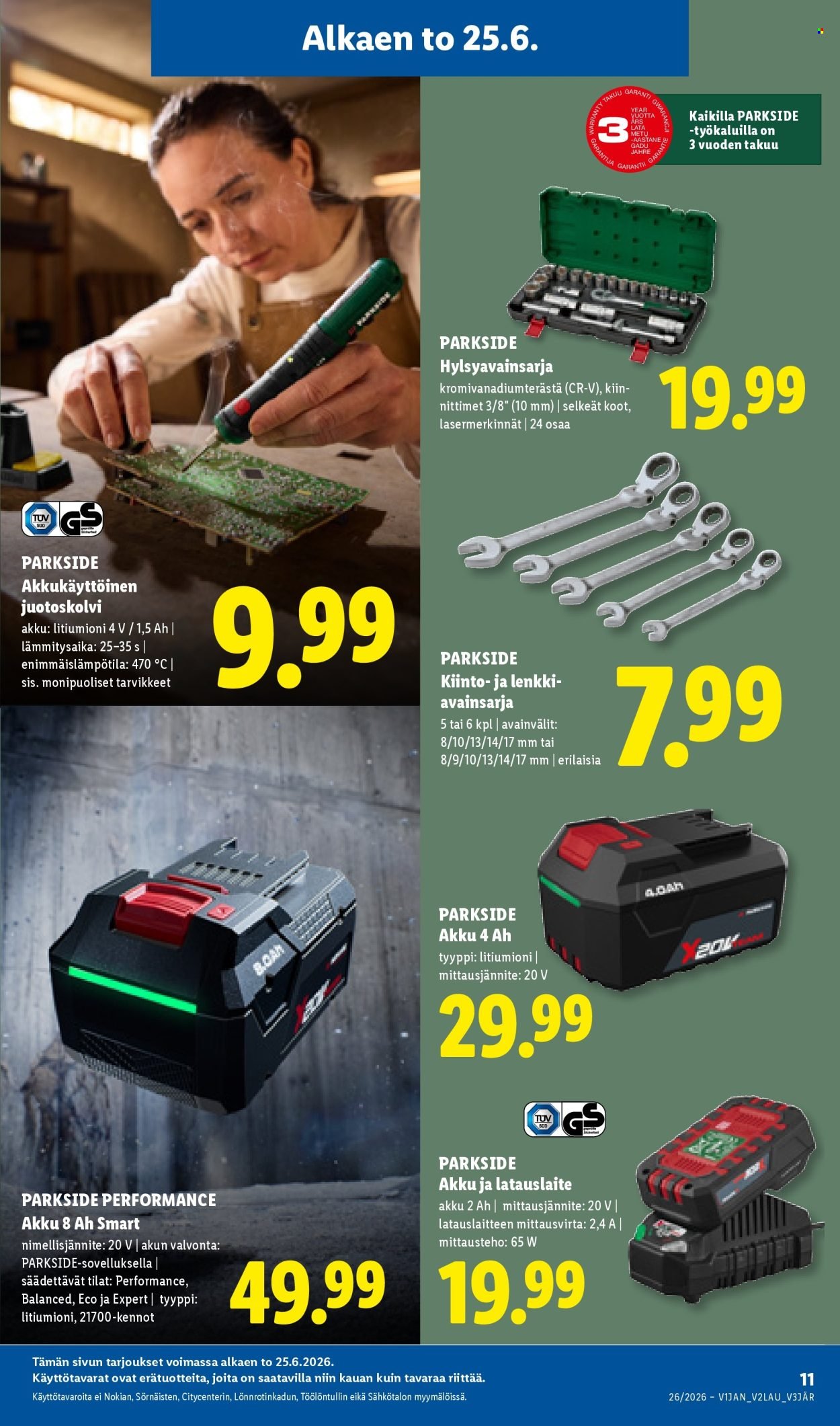 LIDL tarjoukset - Alkaen TO 25.6.2026