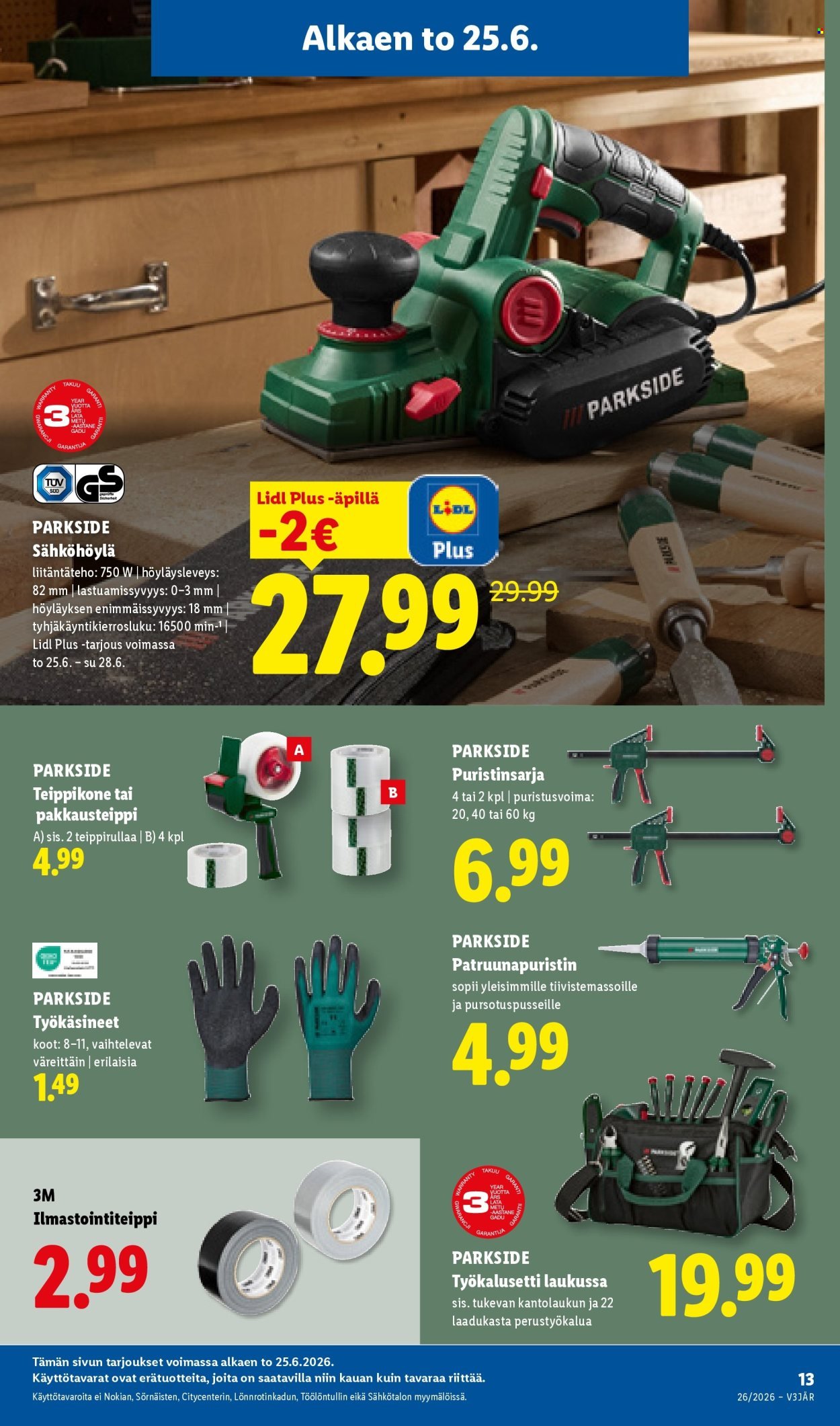 LIDL tarjoukset - Alkaen TO 25.6.2026