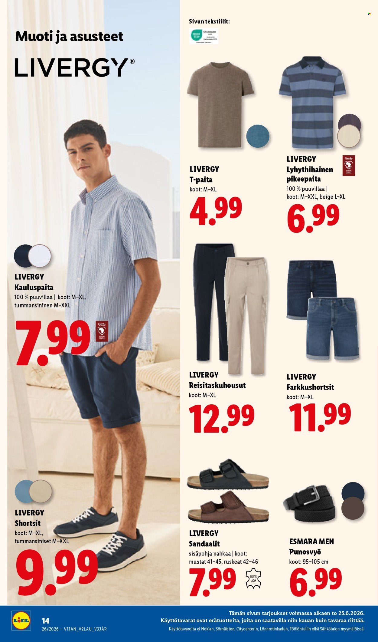 LIDL tarjoukset - Alkaen TO 25.6.2026