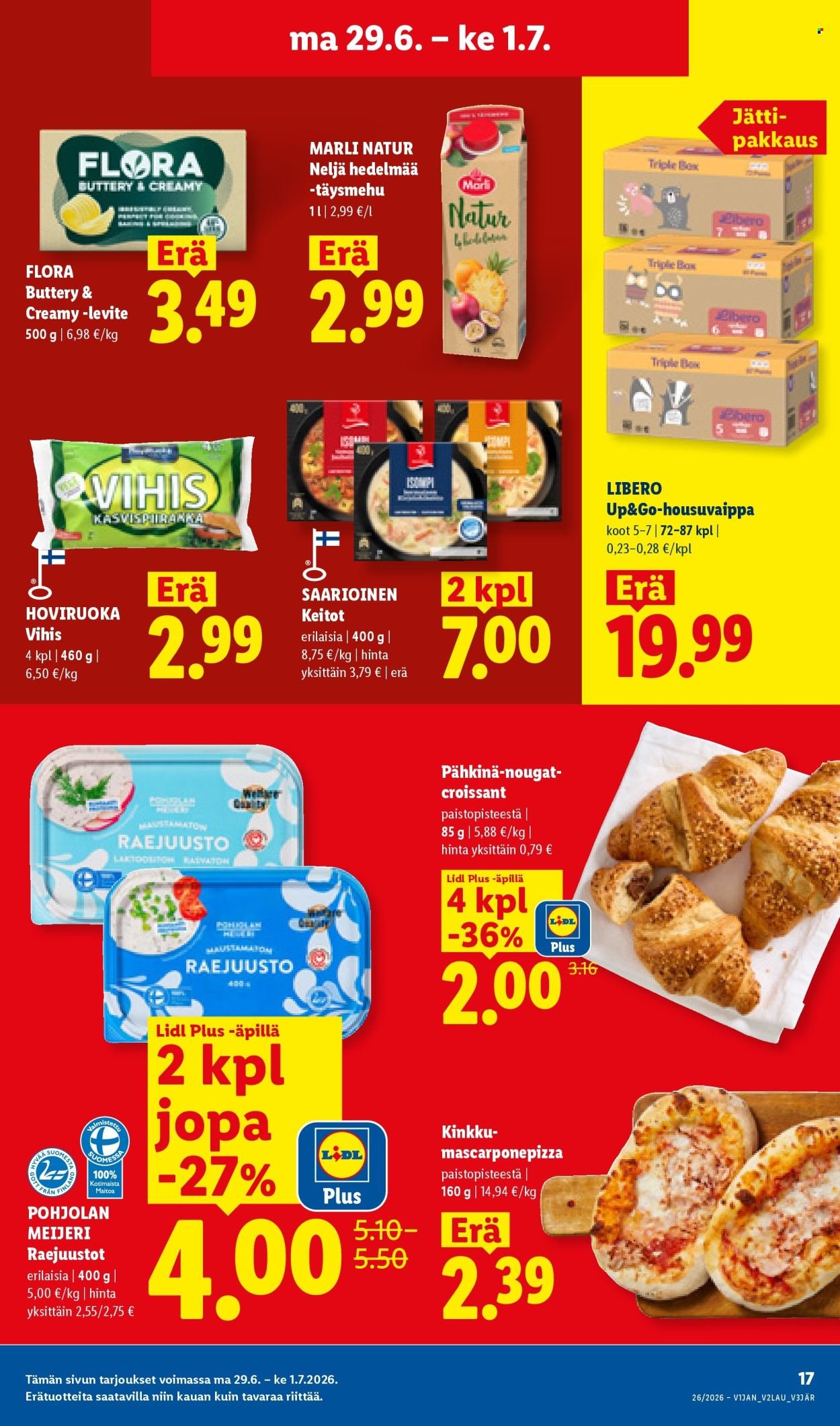 LIDL tarjoukset - Alkaen TO 25.6.2026