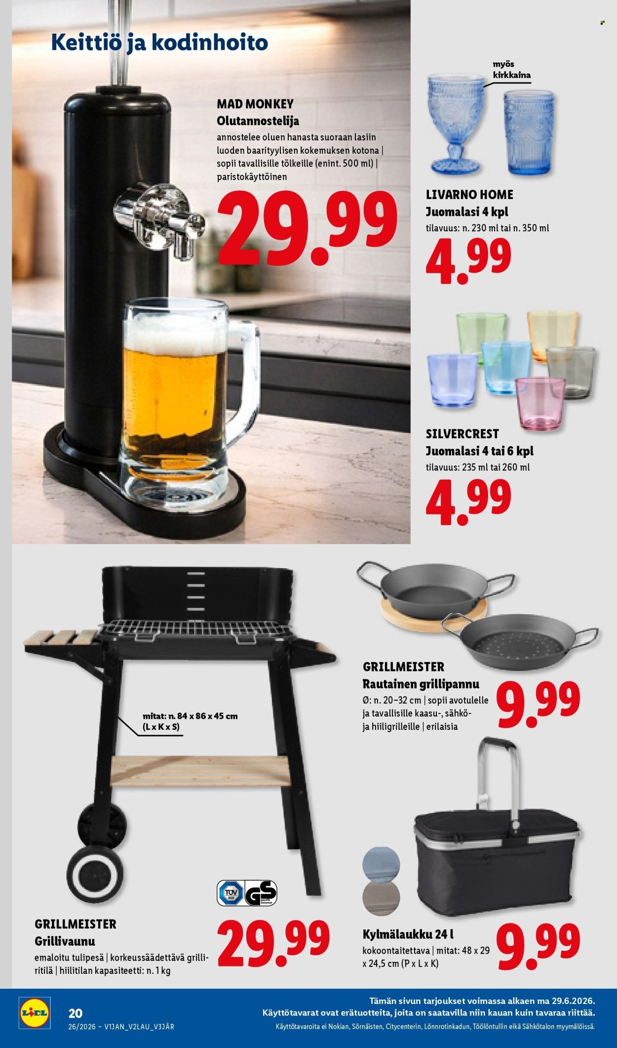 LIDL tarjoukset - Alkaen TO 25.6.2026