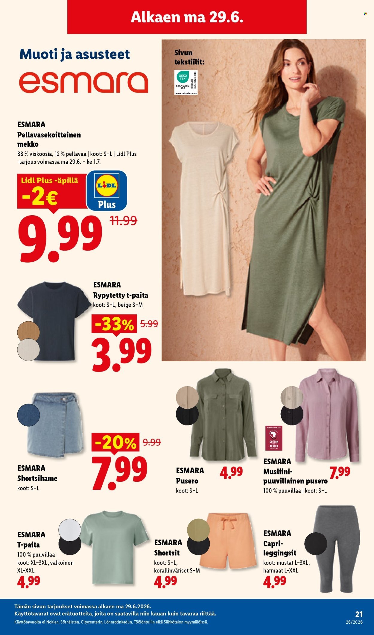 LIDL tarjoukset - Alkaen TO 25.6.2026