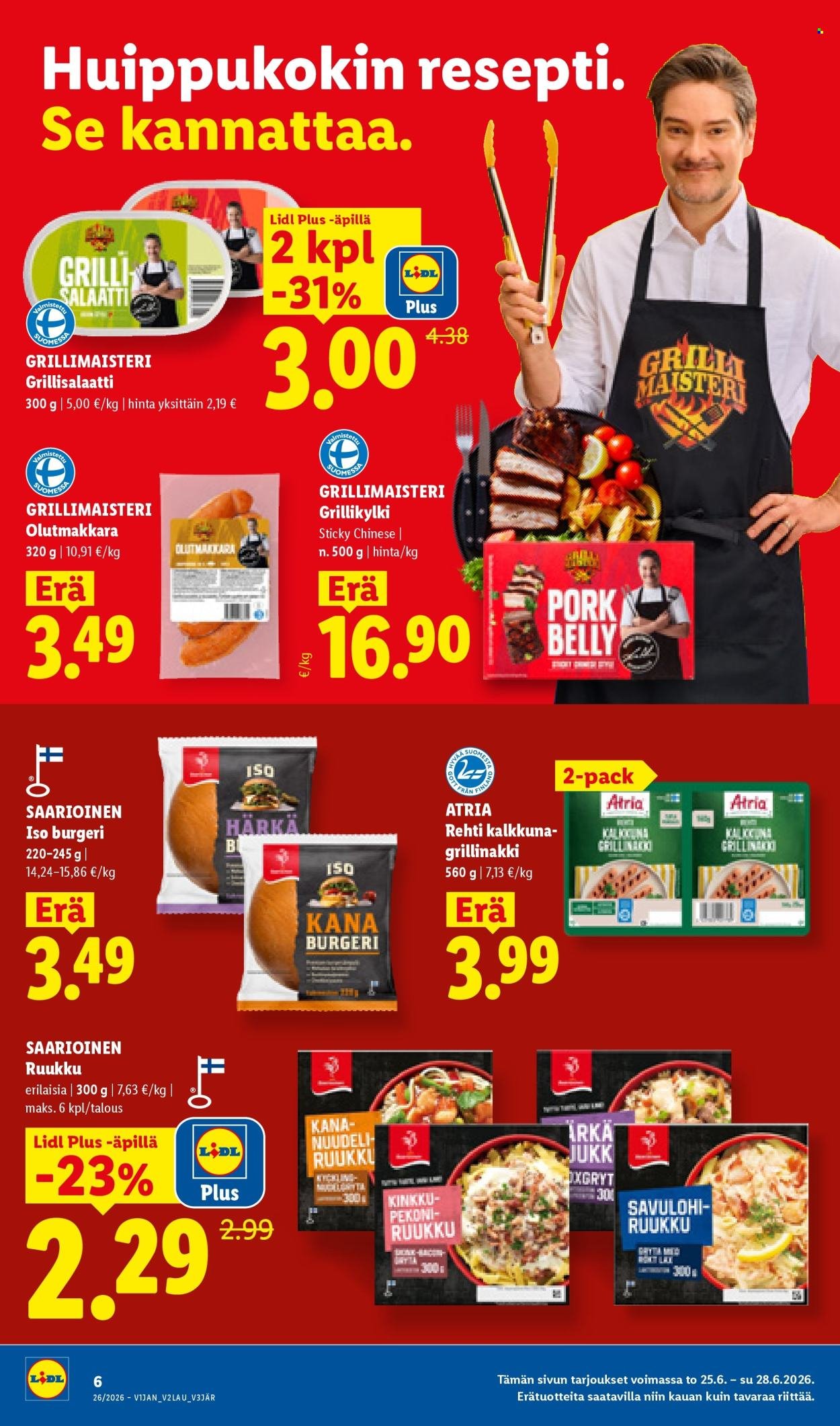 LIDL tarjoukset - Alkaen TO 25.6.2026