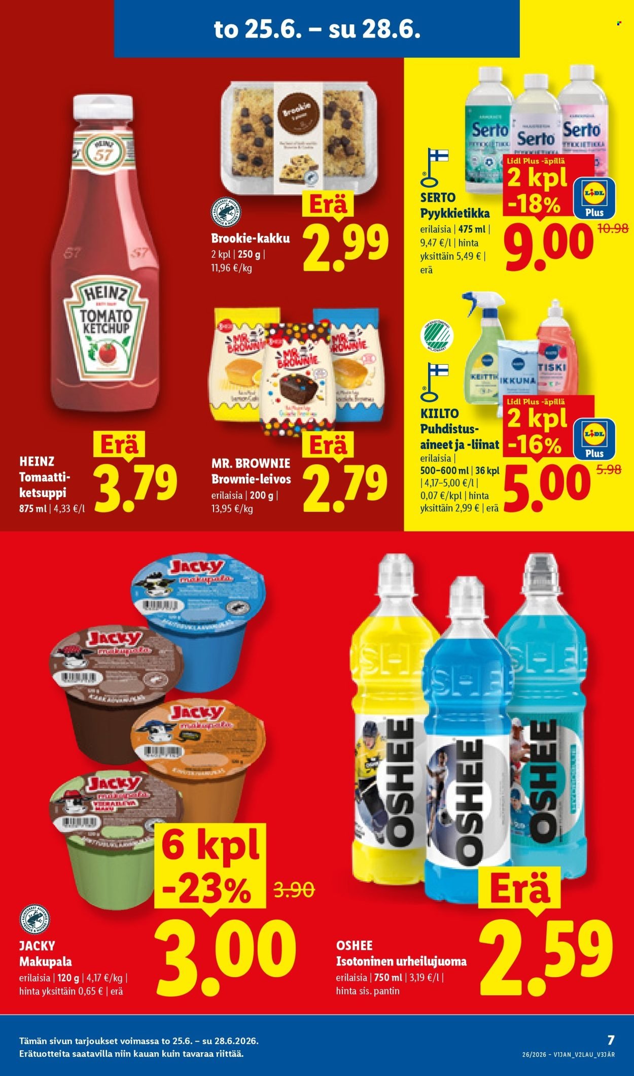 LIDL tarjoukset - Alkaen TO 25.6.2026