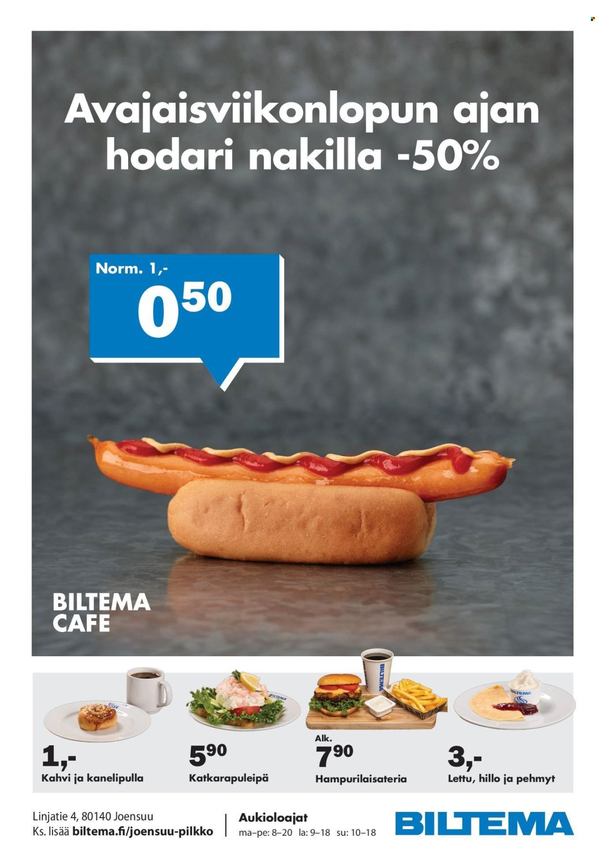 BILTEMA tarjoukset - Alkaen LA 17.10.2026