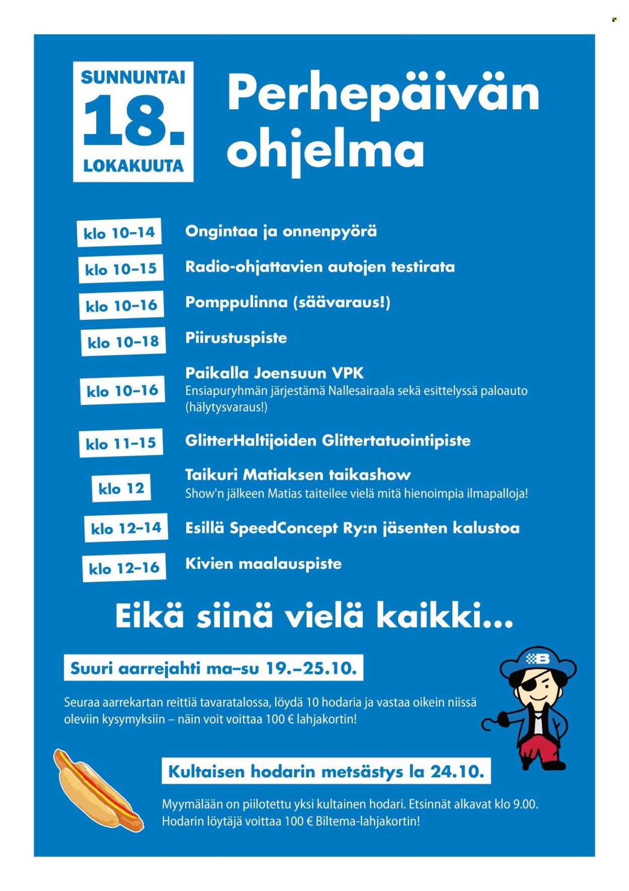 BILTEMA tarjoukset - Alkaen LA 17.10.2026