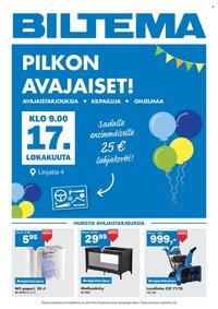 BILTEMA tarjoukset - Alkaen LA 17.10.2026