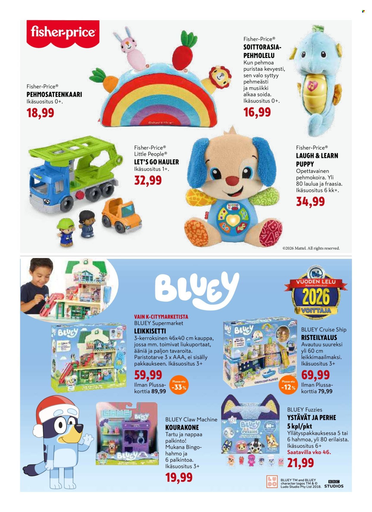 K-CITYMARKET tarjoukset - Lelukuvasto
