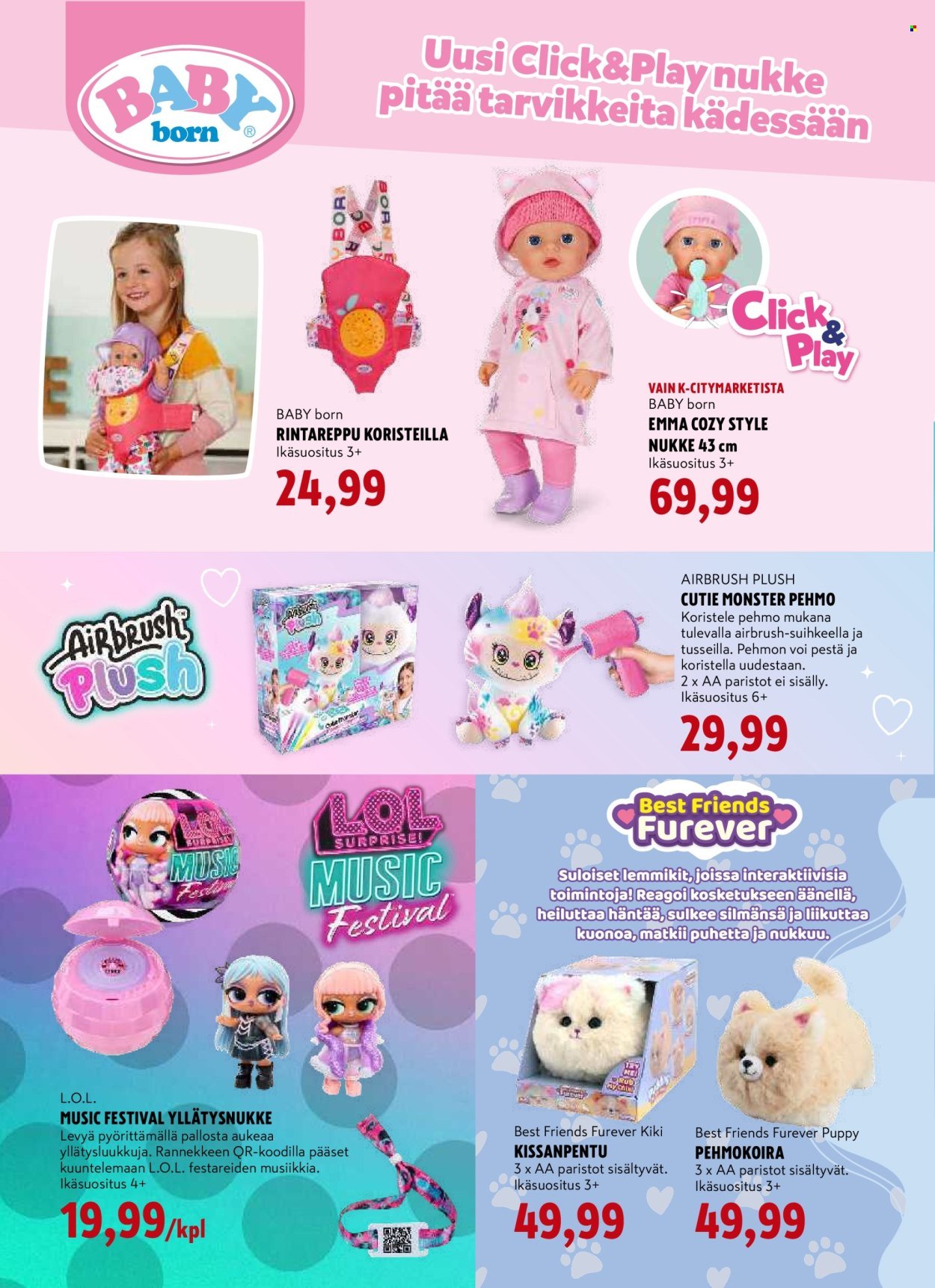 K-CITYMARKET tarjoukset - Lelukuvasto