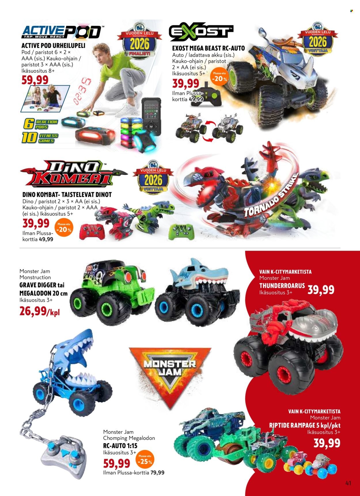 K-CITYMARKET tarjoukset - Lelukuvasto
