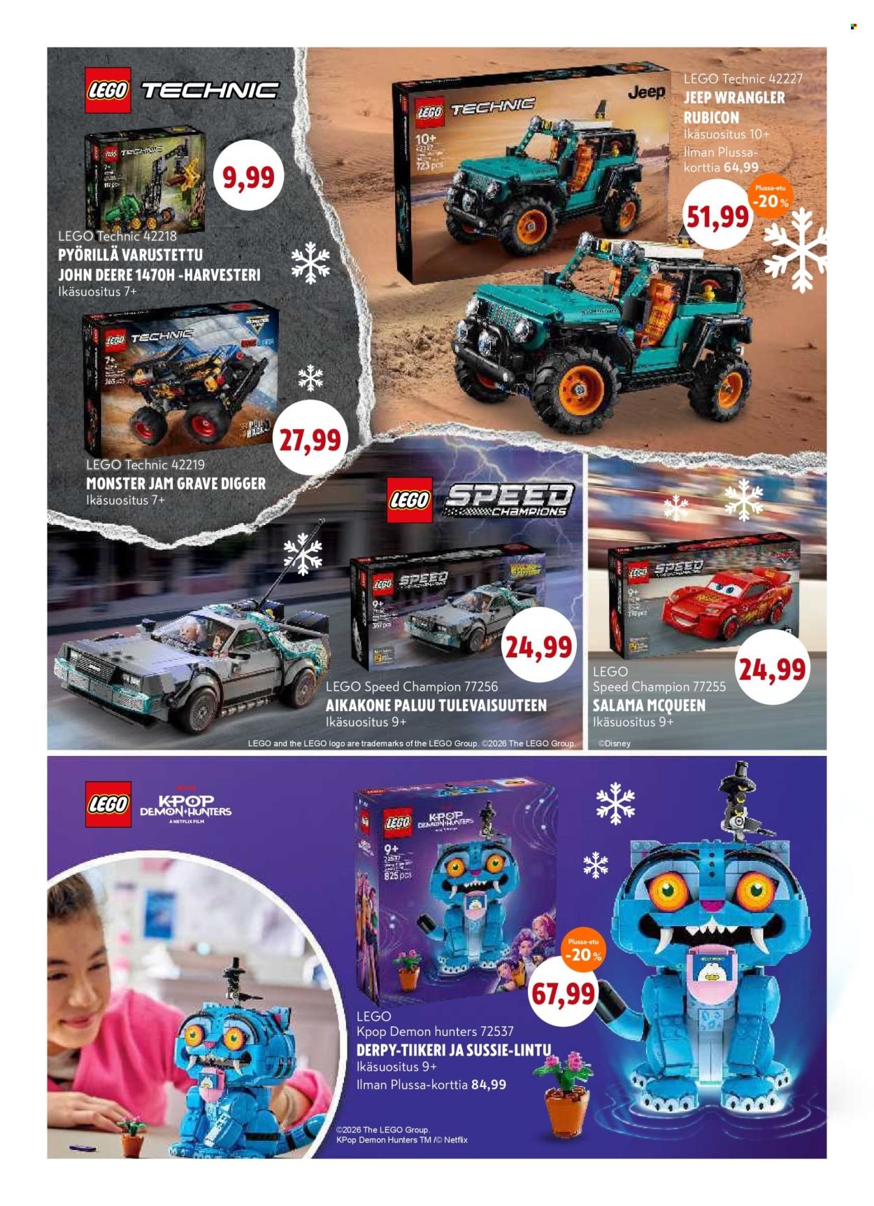 K-CITYMARKET tarjoukset - Lelukuvasto