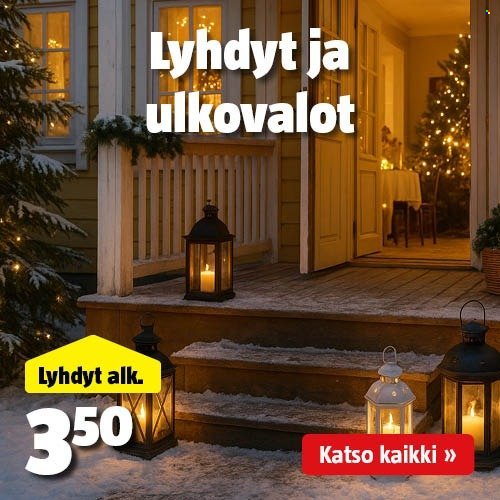 BAUHAUS tarjoukset - Joulukuu 2025