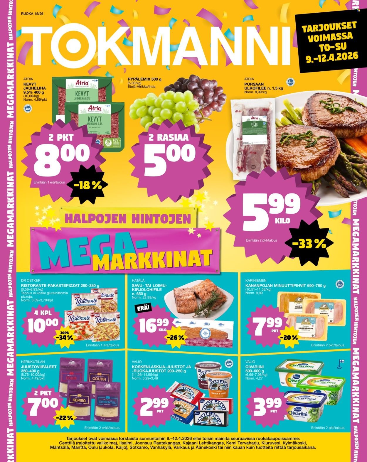 TOKMANNI tarjoukset - Ruokasanomat