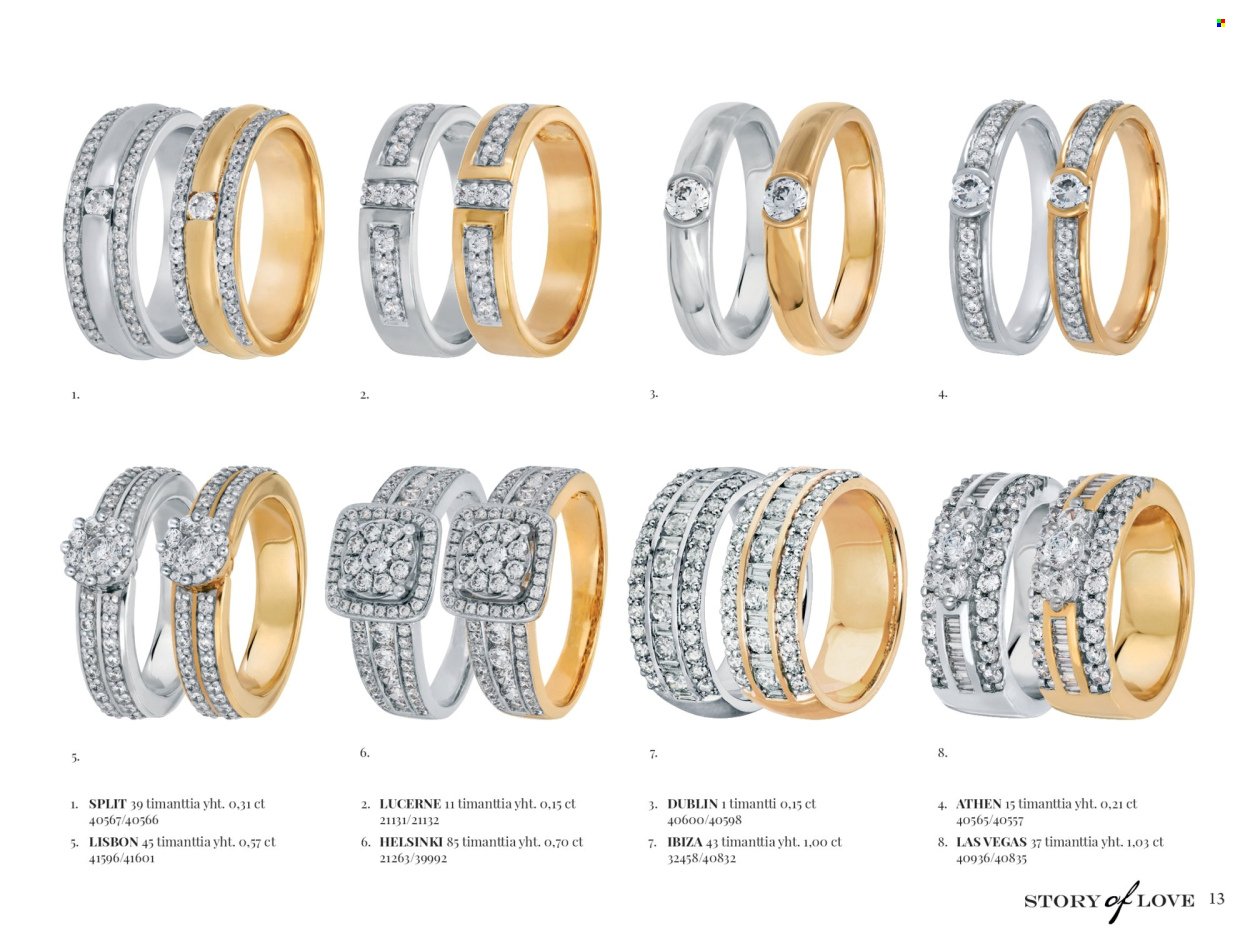 KULTAJOUSI tarjoukset - Story of Love