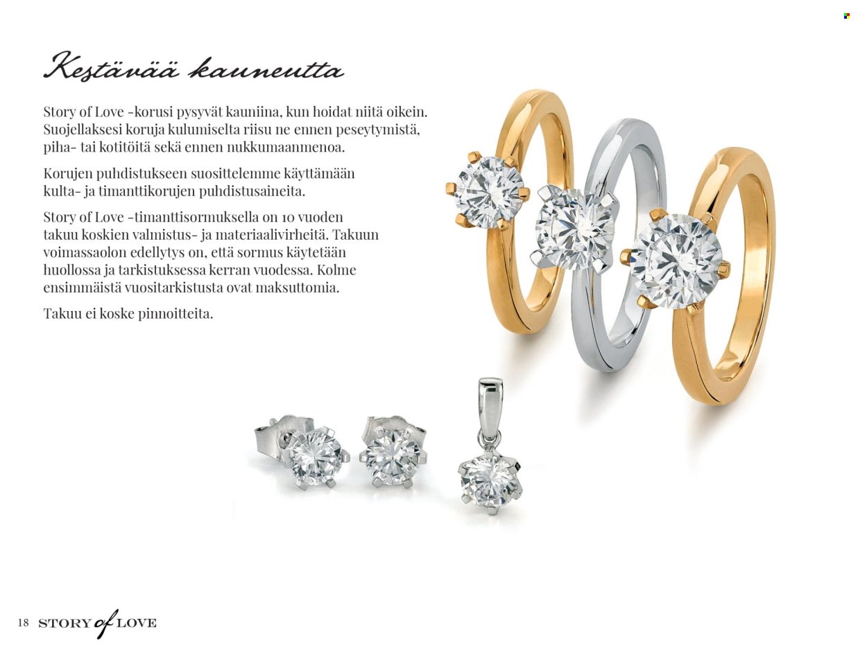 KULTAJOUSI tarjoukset - Story of Love