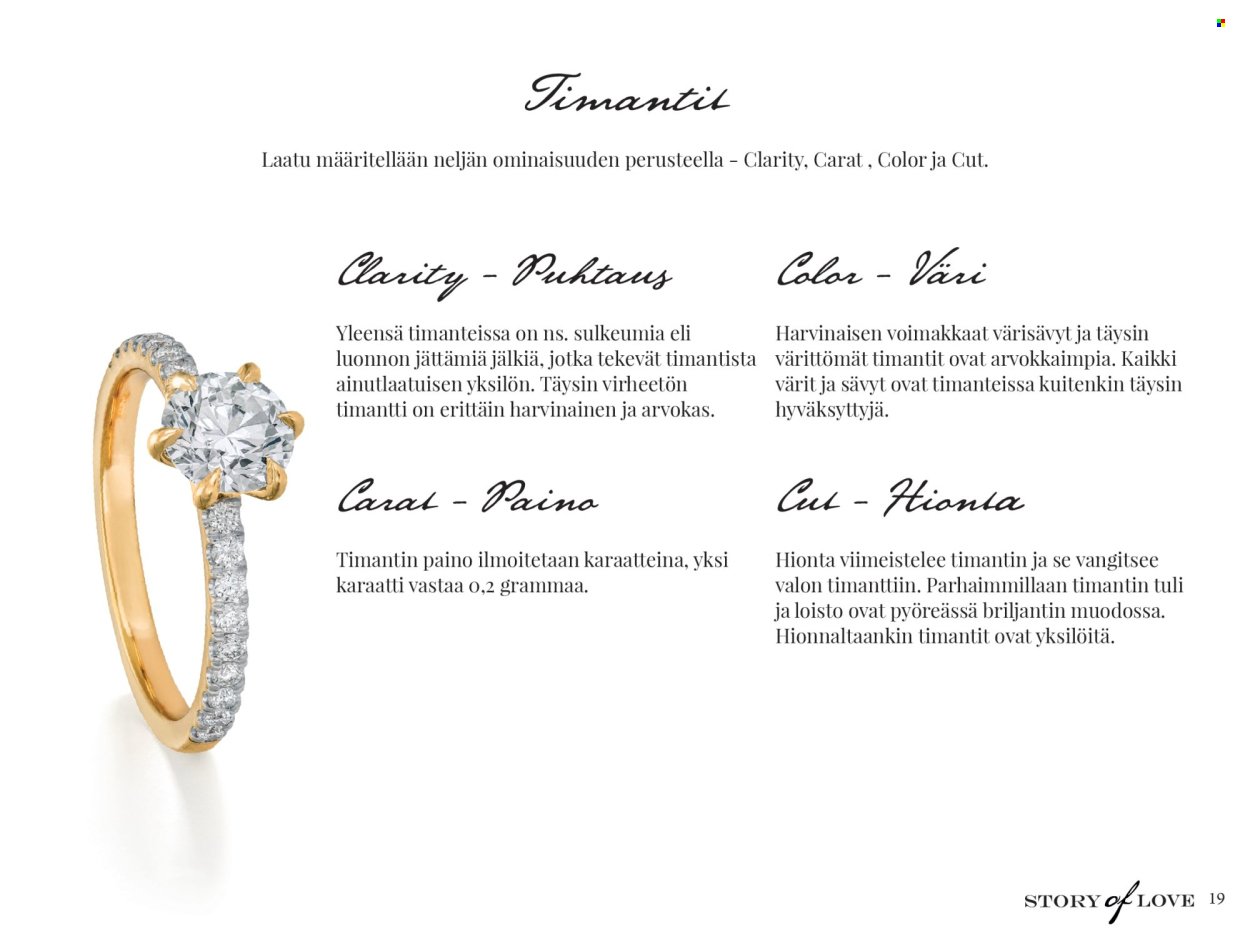 KULTAJOUSI tarjoukset - Story of Love