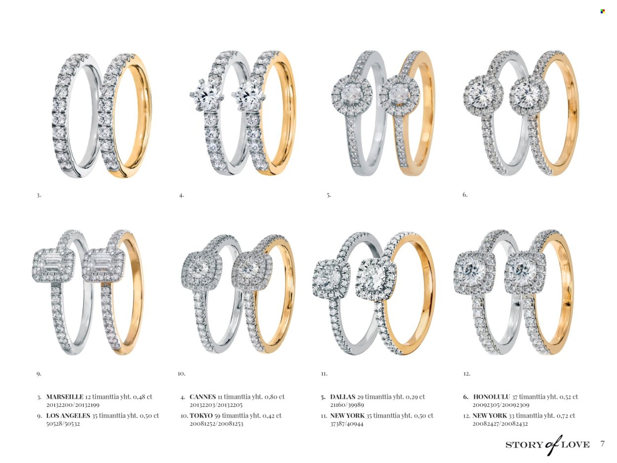 KULTAJOUSI tarjoukset - Story of Love