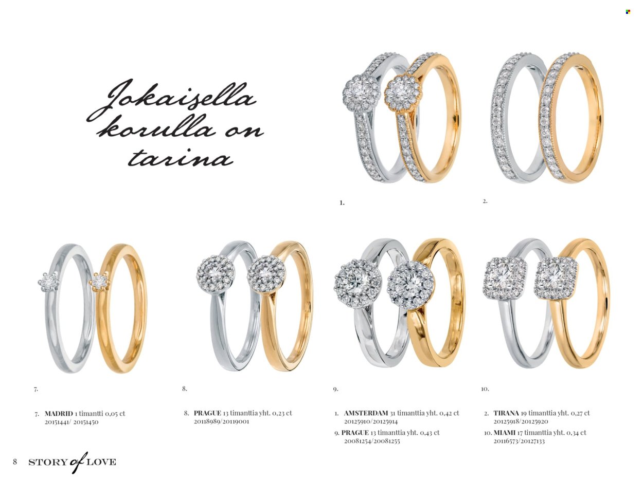 KULTAJOUSI tarjoukset - Story of Love