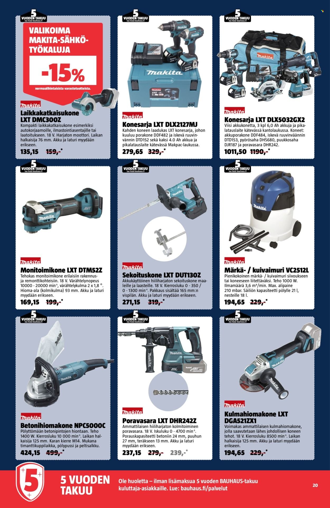 BAUHAUS tarjoukset - Alkaen TI 17.3.2026