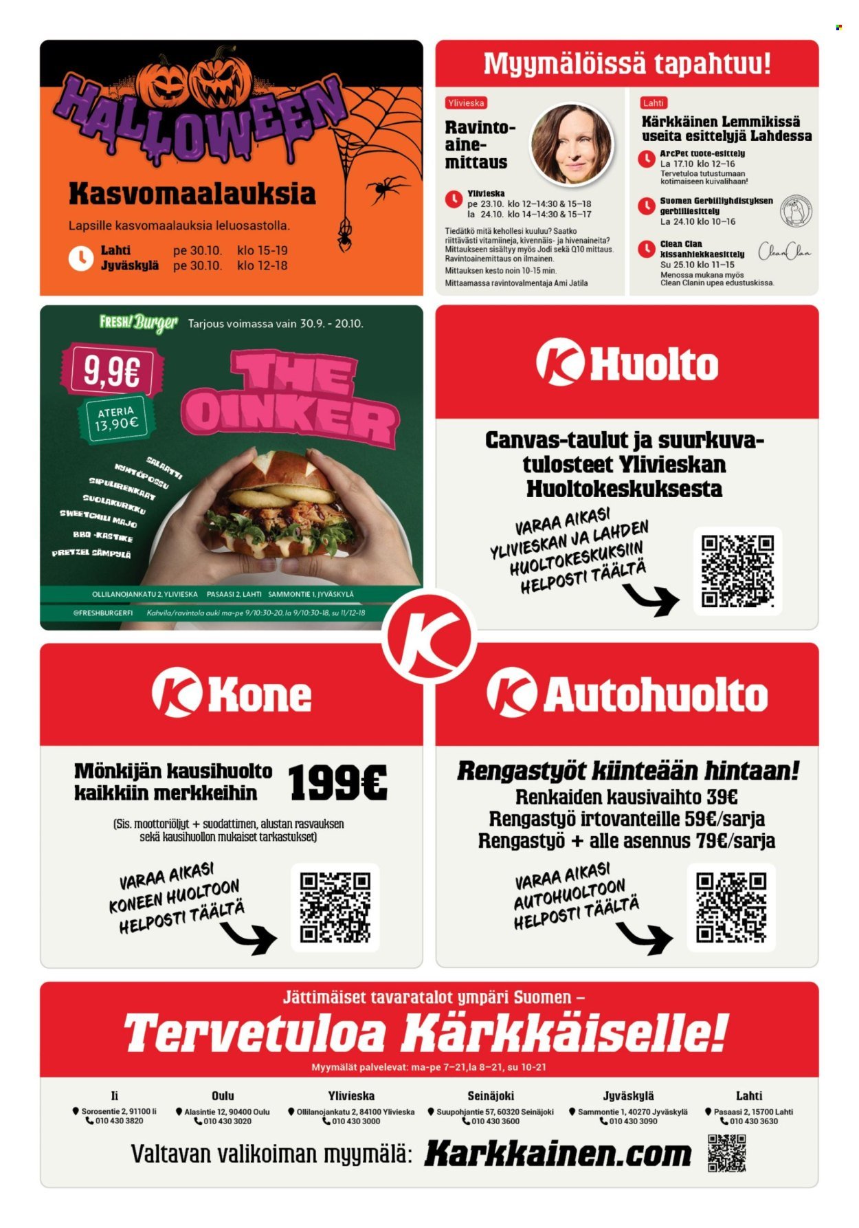 KÄRKKÄINEN tarjoukset - Viikko # 42 Lokakuu 2026