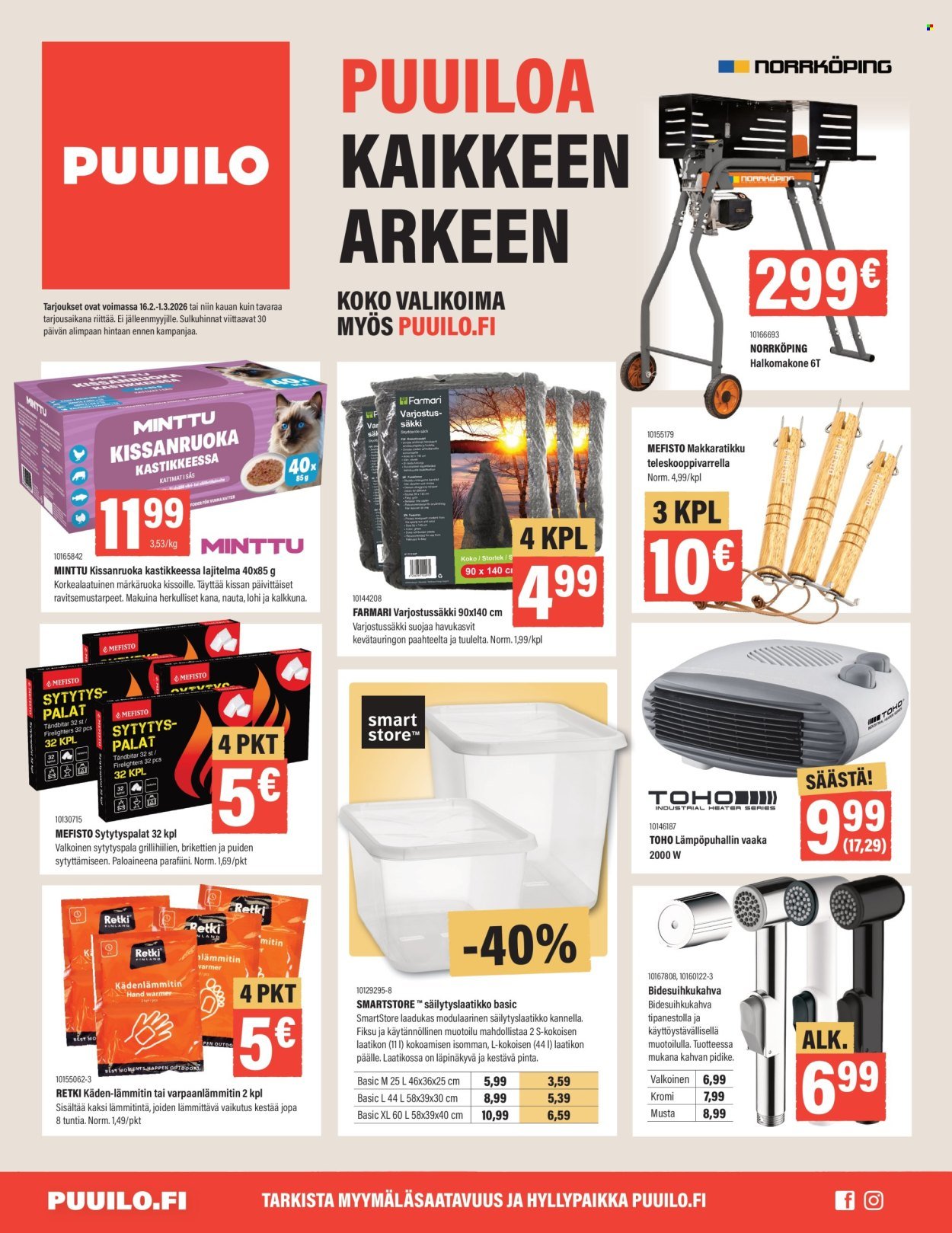 PUUILO tarjoukset - Puuiola kaikkeen arkeen