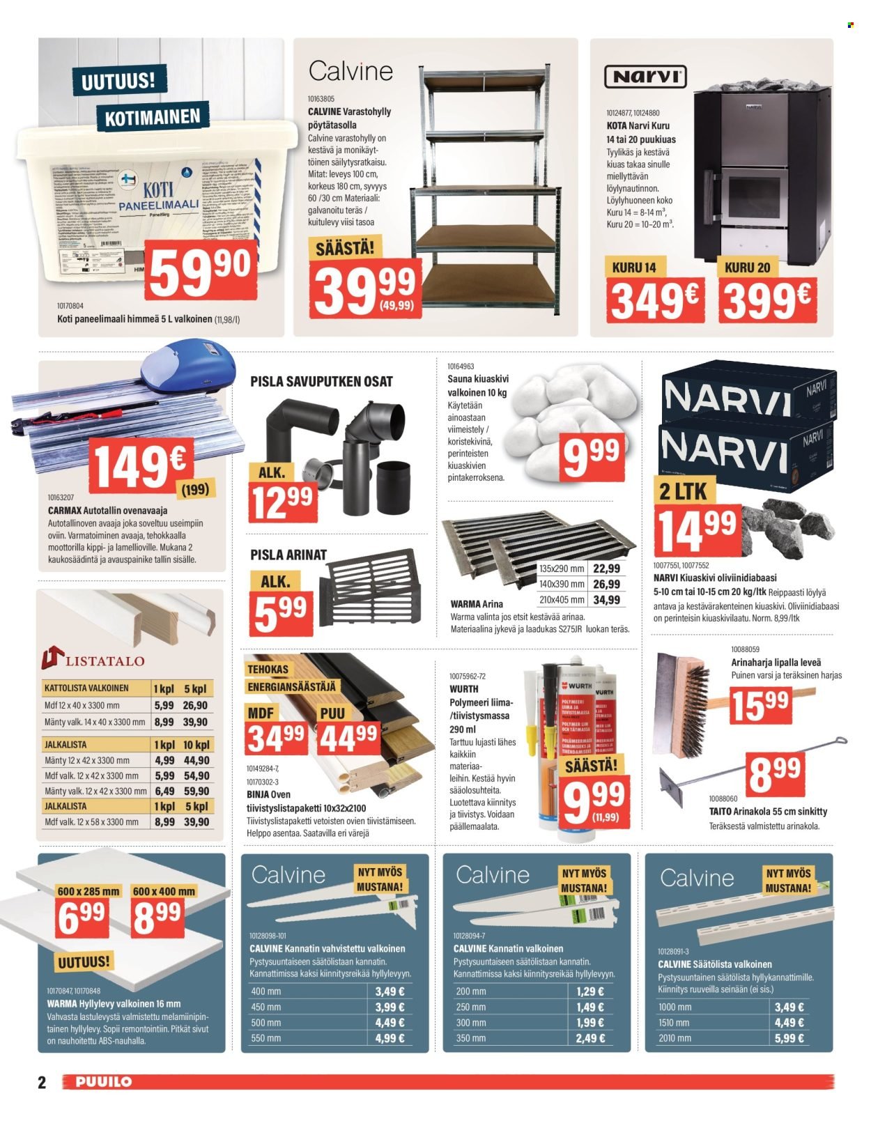 PUUILO tarjoukset - Puuiola kaikkeen arkeen