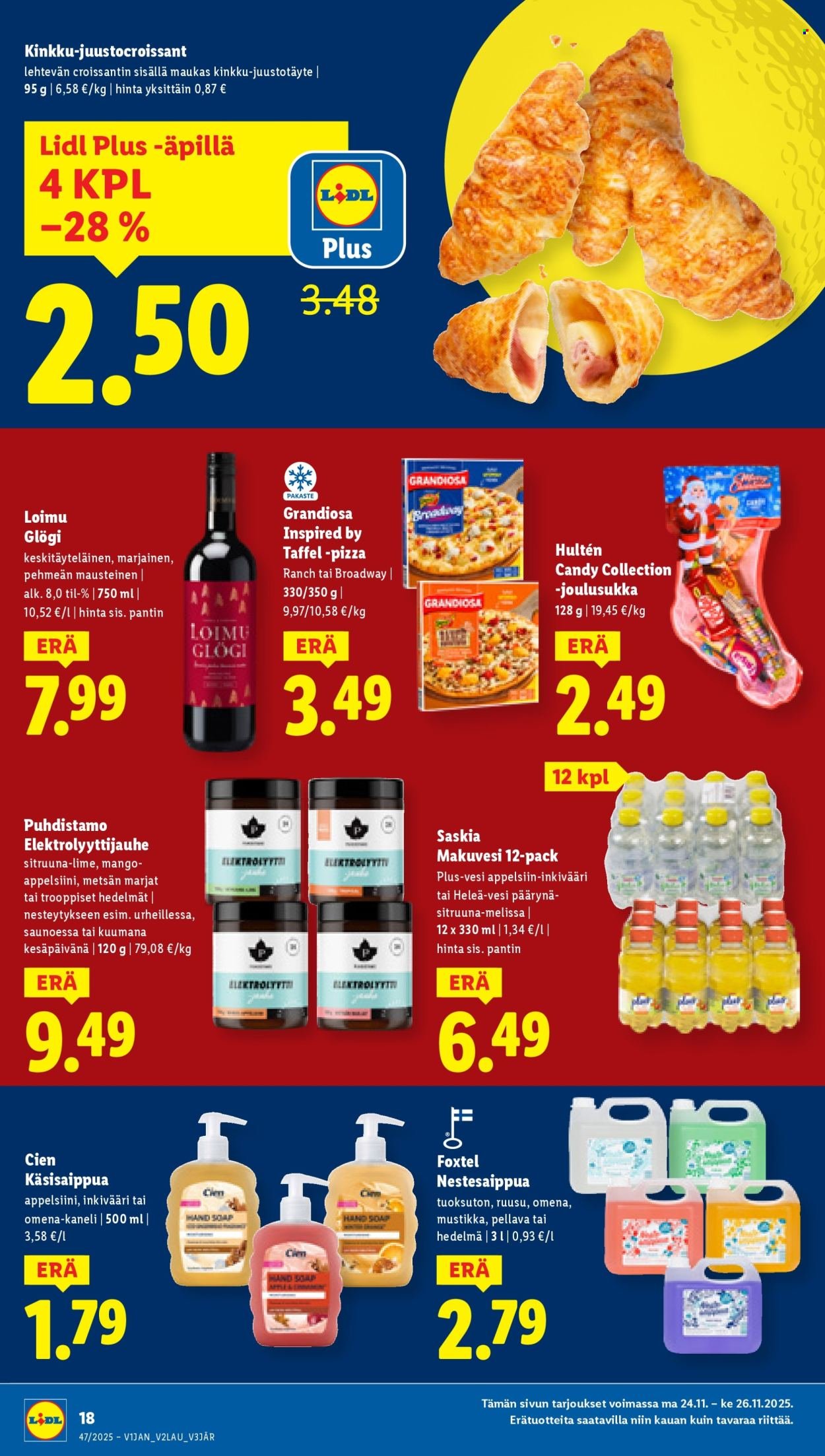 LIDL tarjoukset - Alkaen TO 20.11.2025 (2025-11-20 - 2025-11-26)