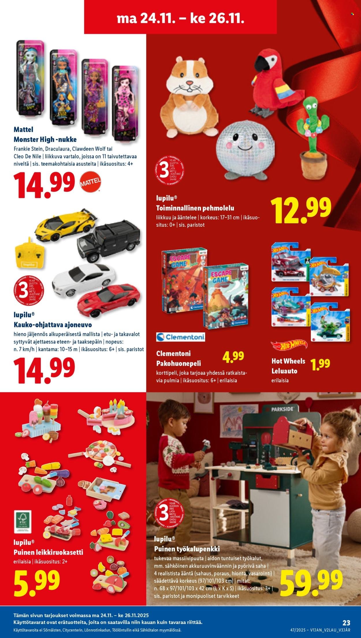 LIDL tarjoukset - Alkaen TO 20.11.2025 (2025-11-20 - 2025-11-26)