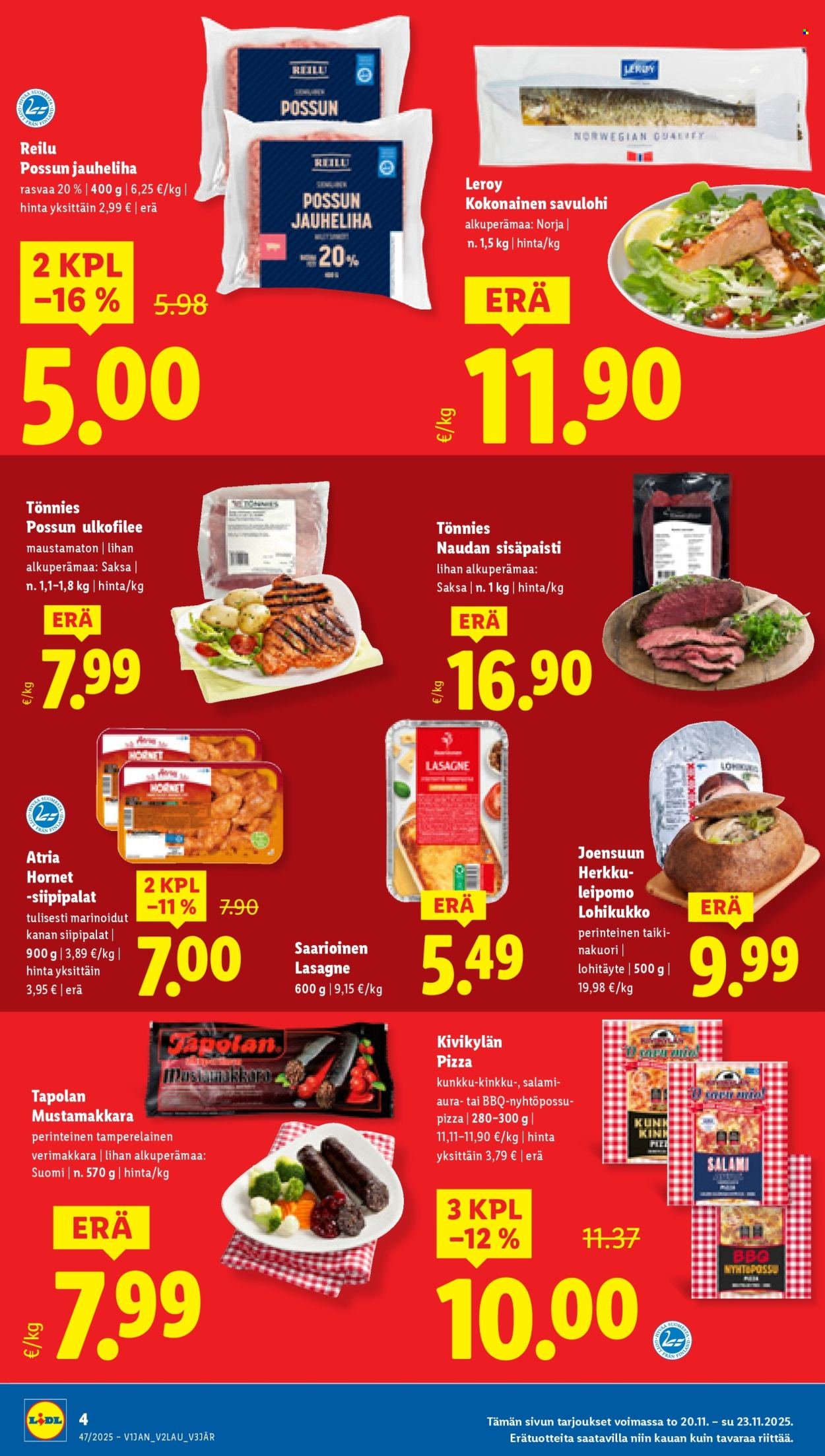 LIDL tarjoukset - Alkaen TO 20.11.2025 (2025-11-20 - 2025-11-26)