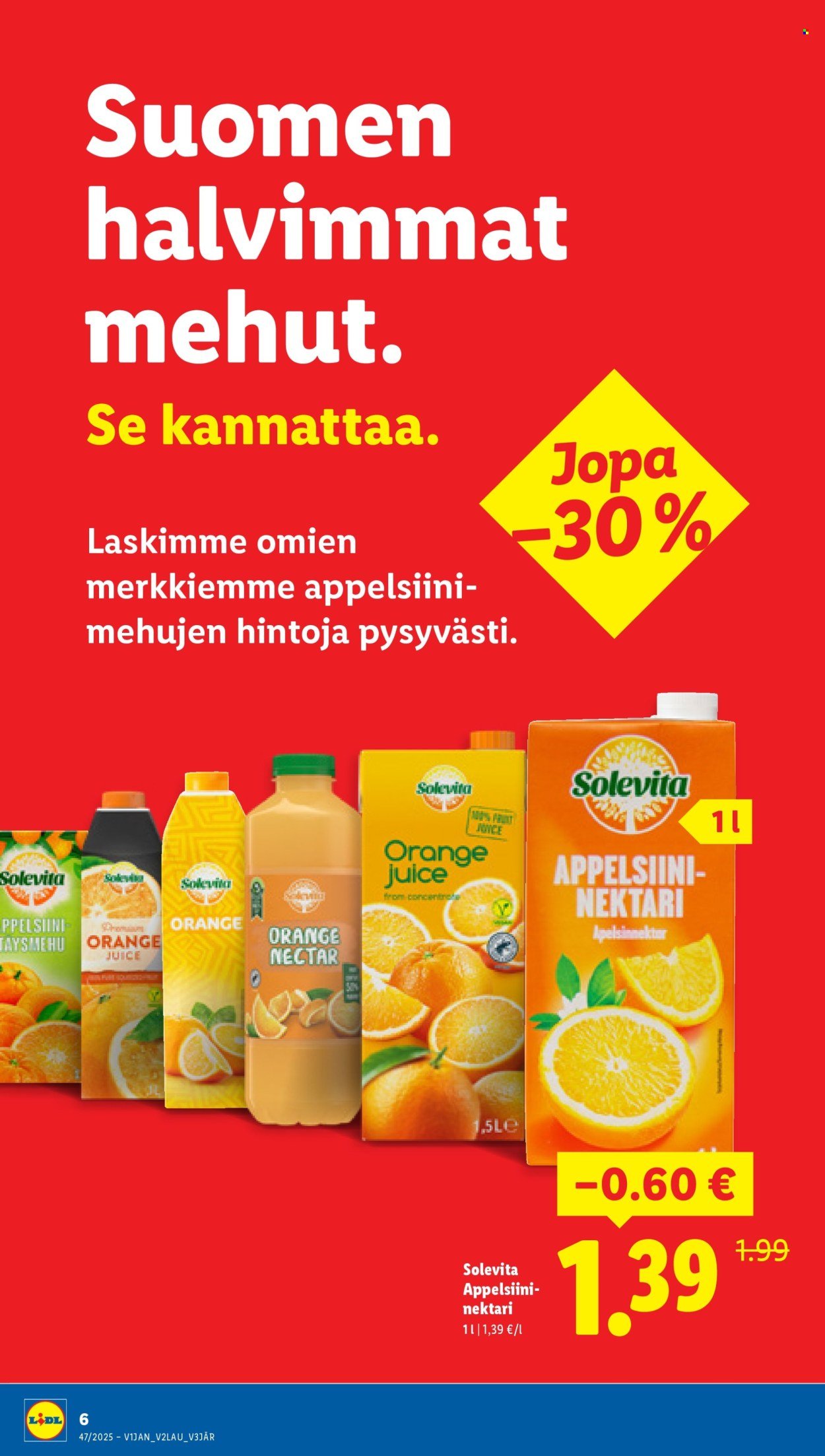 LIDL tarjoukset - Alkaen TO 20.11.2025 (2025-11-20 - 2025-11-26)