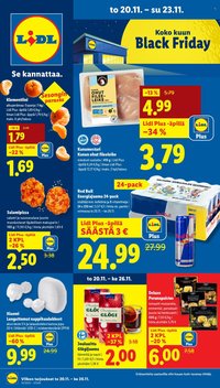 LIDL tarjoukset - Alkaen TO 20.11.2025