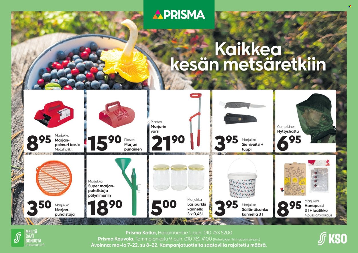 PRISMA tarjoukset - Heinäkuu 2026