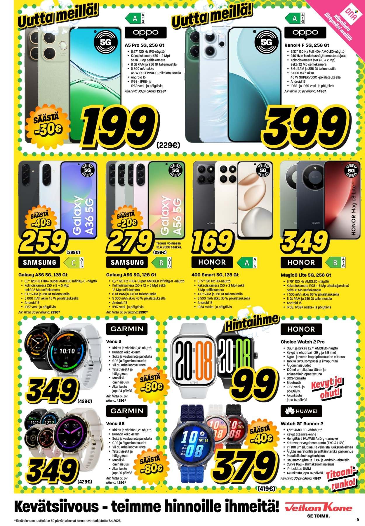 VEIKON KONE tarjoukset - Alkaen TI 7.4.2026