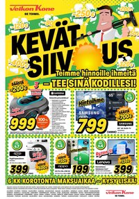 VEIKON KONE tarjoukset - Alkaen TI 7.4.2026