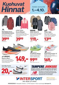 INTERSPORT tarjoukset - Kuohuvat Hinnat