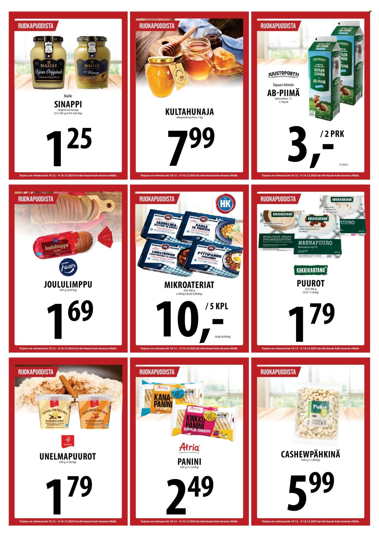 TUURI tarjoukset - Alkaen KE 10.12.2025