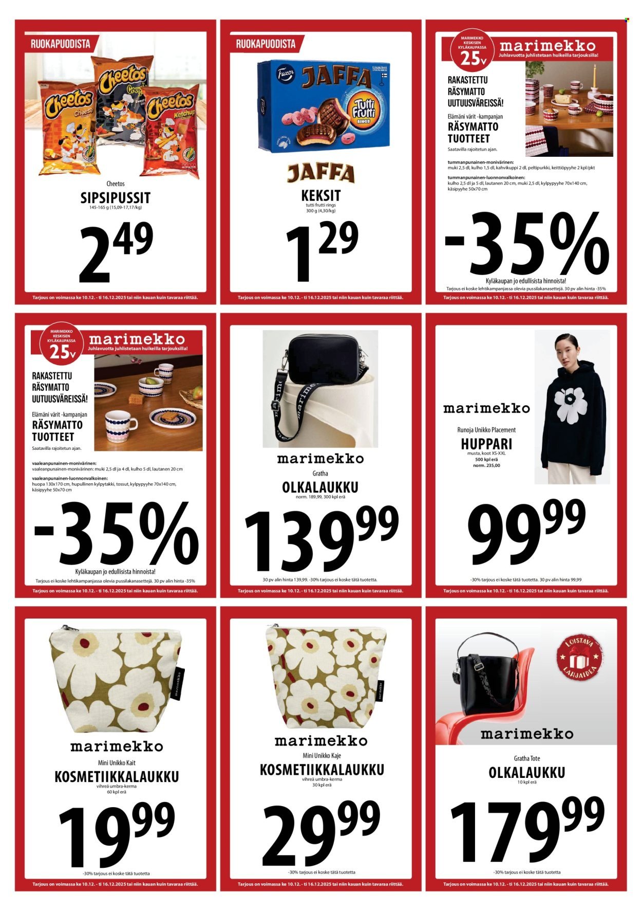 TUURI tarjoukset - Alkaen KE 10.12.2025