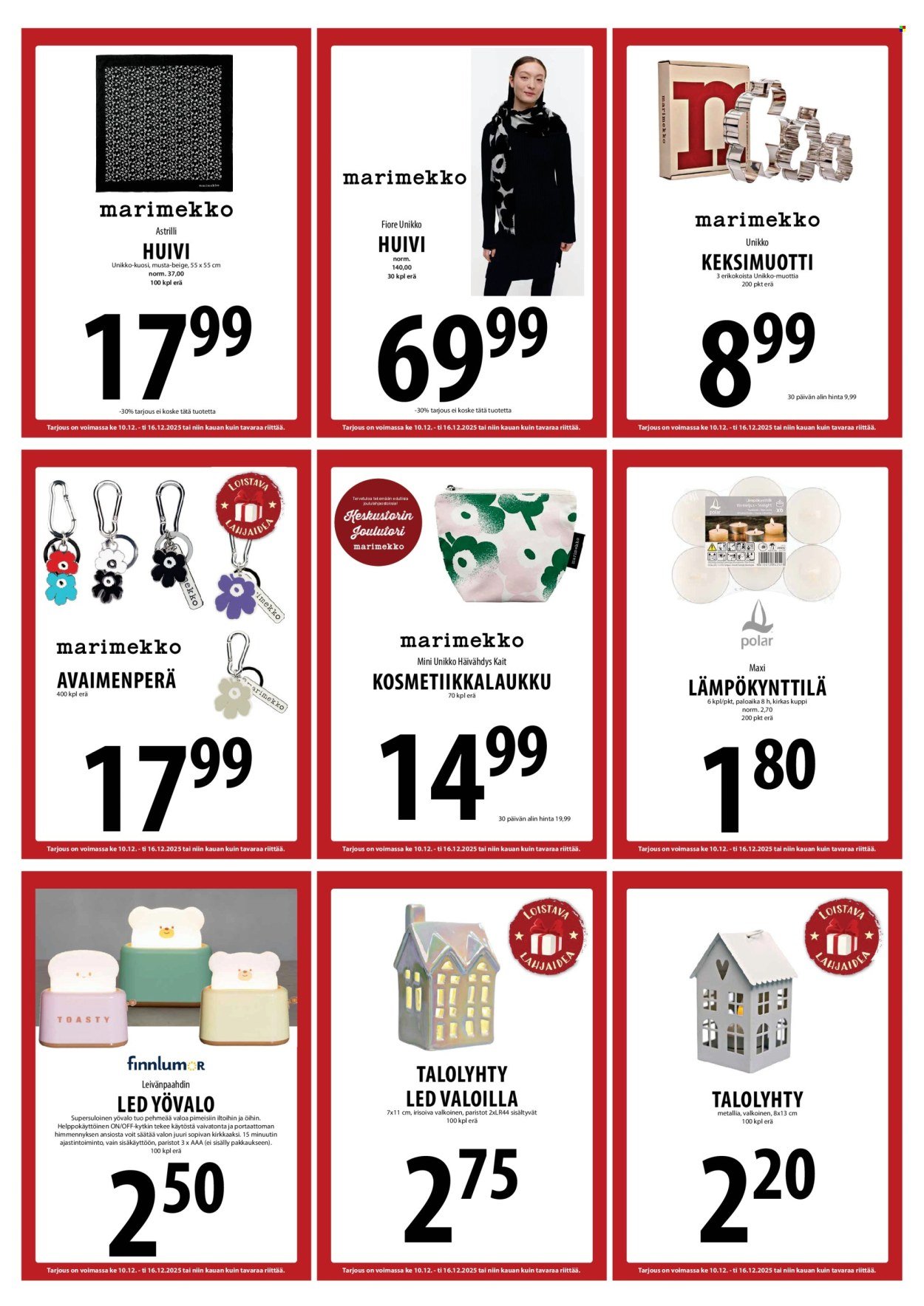 TUURI tarjoukset - Alkaen KE 10.12.2025