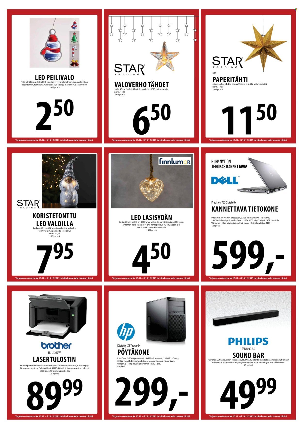 TUURI tarjoukset - Alkaen KE 10.12.2025