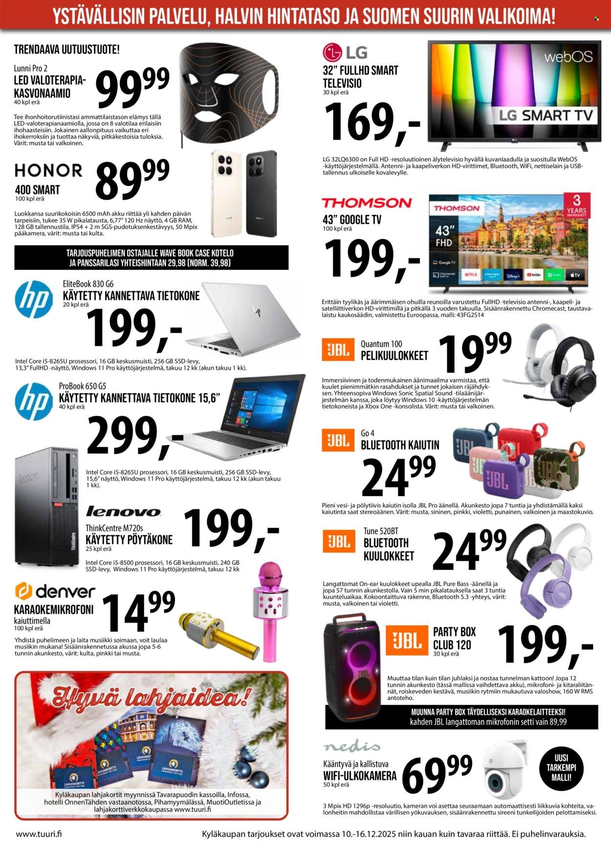 TUURI tarjoukset - Alkaen KE 10.12.2025