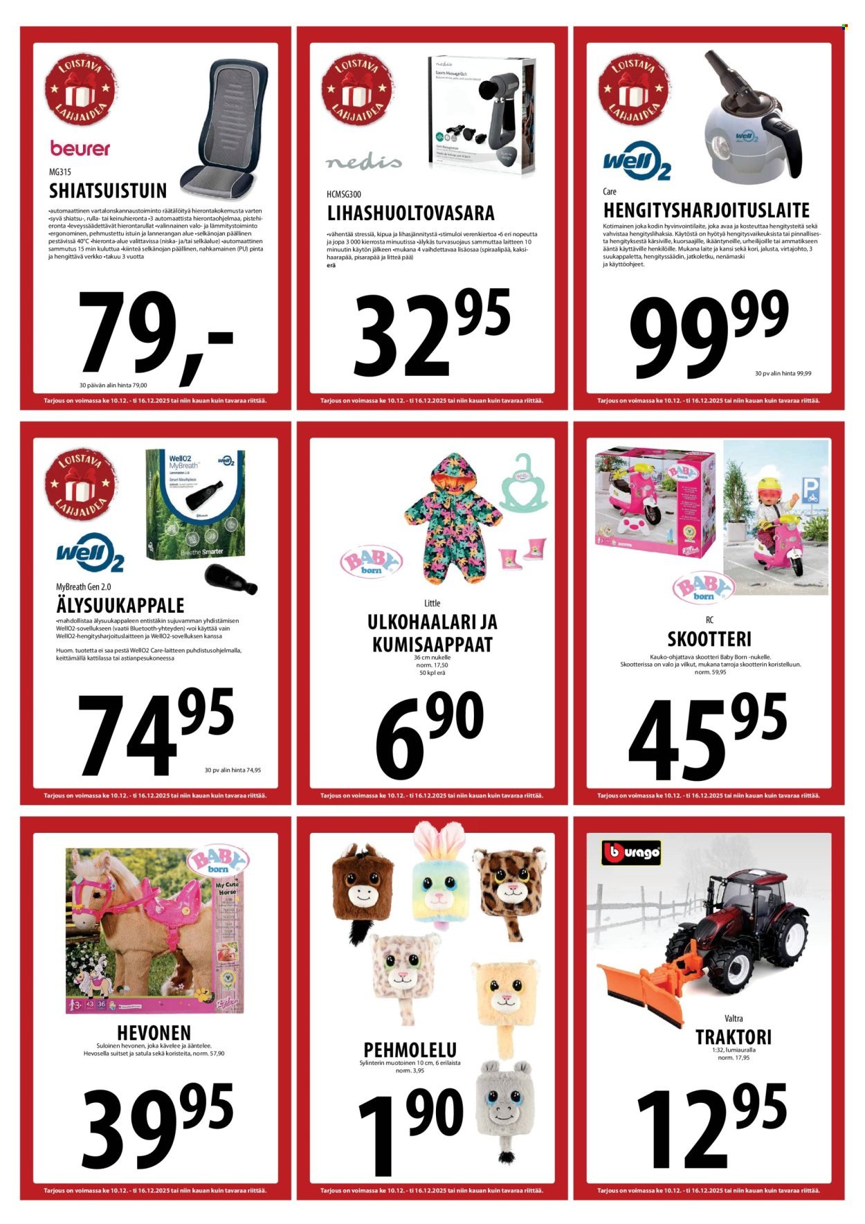 TUURI tarjoukset - Alkaen KE 10.12.2025